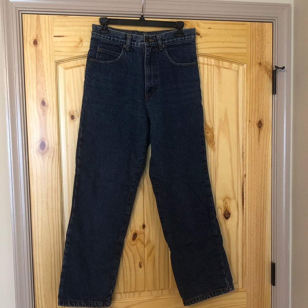 Guide Gear 30 x 30 plaid insulated jeans